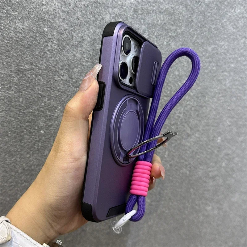 Armor Magnetic Bracket Case for iPhone Armor Magnetic Bracket Case for iPhone